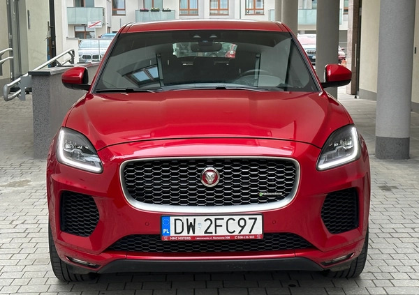 Jaguar E-Pace cena 113800 przebieg: 52000, rok produkcji 2019 z Sulejówek małe 232